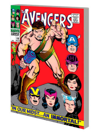 MARVEL COMICS MIGHTY MARVEL MASTERWORKS THE AVENGERS GN TP VOL 04 THE SIGN OF THE SERPENT ORIGINAL COVER [DM ONLY]