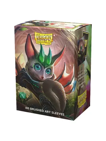 DRAGON SHIELD DRAGON SHIELD SLEEVES BRUSHED ART SPIRITANIMALS BUSHDRAKE 100CT