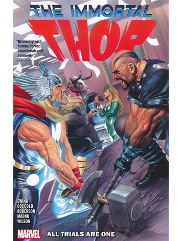 MARVEL COMICS IMMORTAL THOR TP VOL 02 ALL TRIALS ARE ONE MARVEL COMICS IMMORTAL THOR TP VOL 02 ALL TRIALS ARE ONE