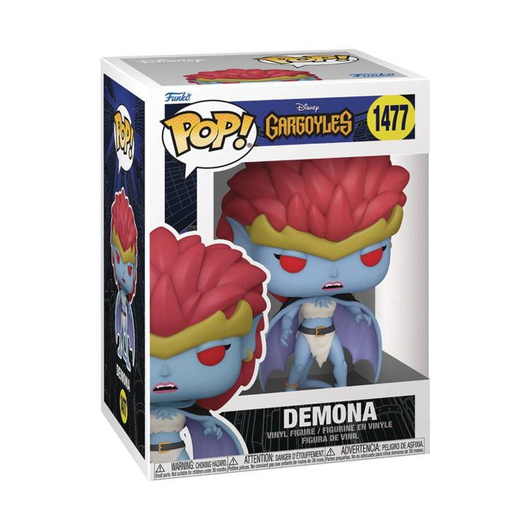 FUNKO POP TV GARGOYLES DEMONA ANGRY VIN FIG