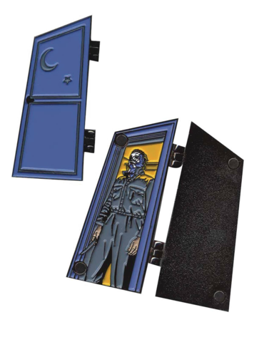 HALLOWEEN 2018 CLOSE THE CLOSET DOOR ENAMEL PIN