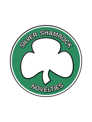 HALLOWEEN III SILVER SHAMROCK ENAMEL PIN