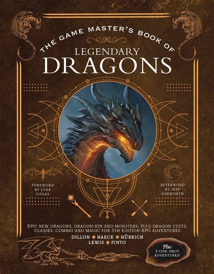 GAME MASTERS BOOK OF LEGENDARY DRAGONS HC