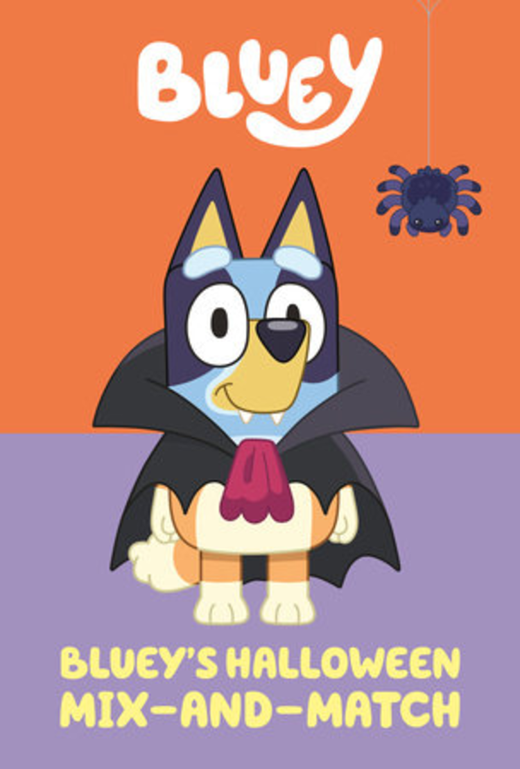 PENGUIN RANDOM HOUSE BLUEY BLUEY'S HALLOWEEN MIX-AND-MATCH BOARD BOOK