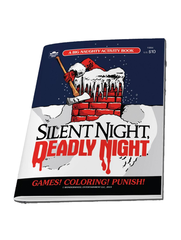 SILENT NIGHT DEADLY NIGHT ACTIVITY BOOK BY FRIGHT RAGS