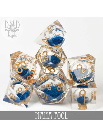 DND DICE MANA POOL - LIQUID CORE RPG DICE SET