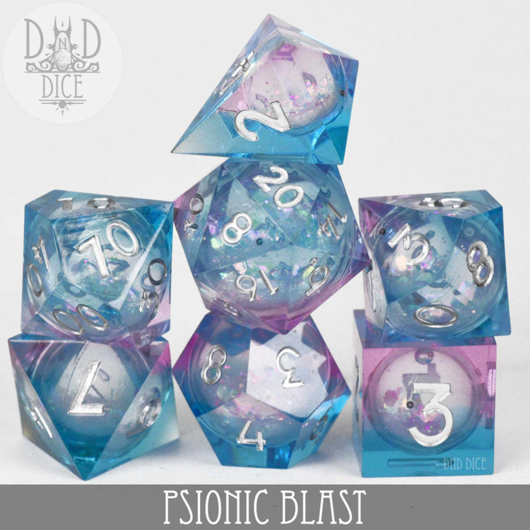 DND DICE PSIONIC BLAST - LIQUID CORE RPG DICE SET