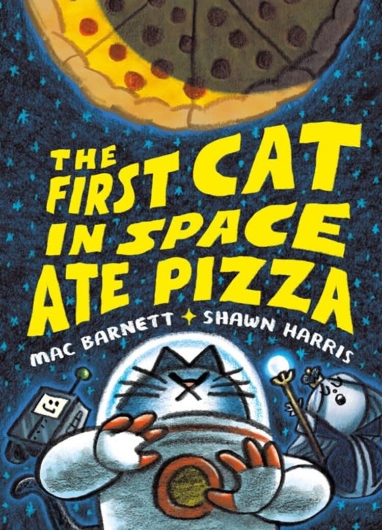 HARPER COLLINS PUBLISHERS FIRST CAT IN SPACE HC GN VOL 01 ATE PIZZA
