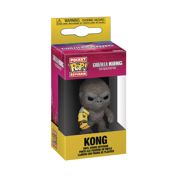 FUNKO POP KEYCHAIN GODZILLA X KONG KONG W/ MECHANICAL ARM