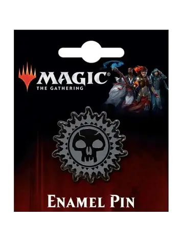 Ata-boy MAGIC THE GATHERING BLACK SWAMP MANA  ENAMEL PIN