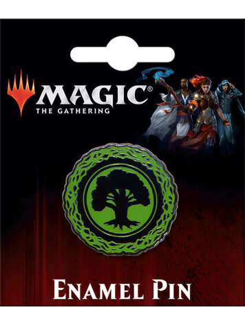 Ata-boy MAGIC THE GATHERING GREEN FOREST MANA ENAMEL PIN