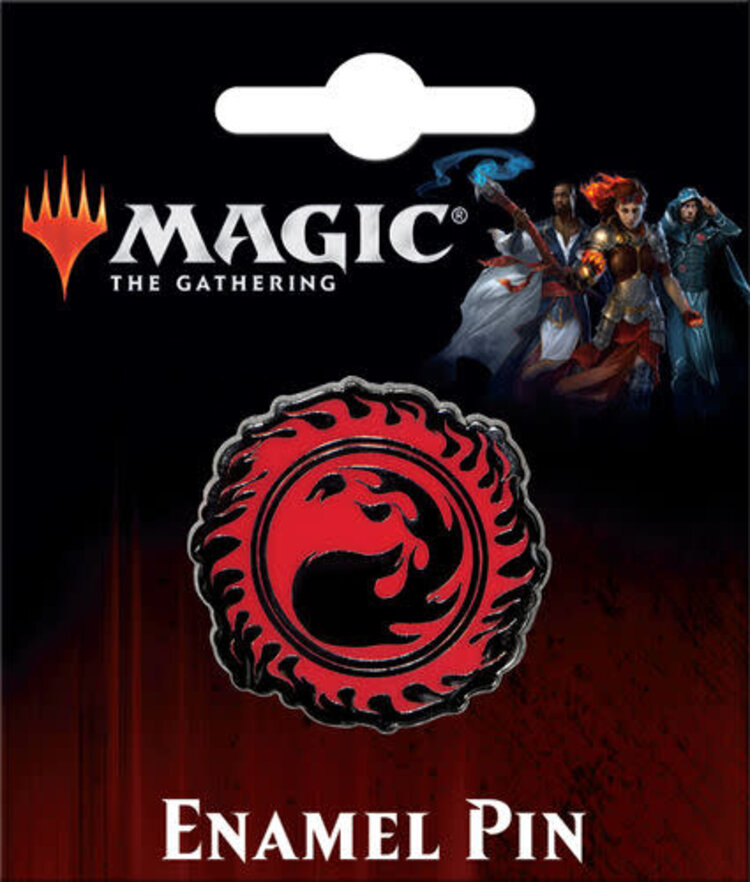 Ata-boy MAGIC THE GATHERING RED MOUNTAIN MANA ENAMEL PIN