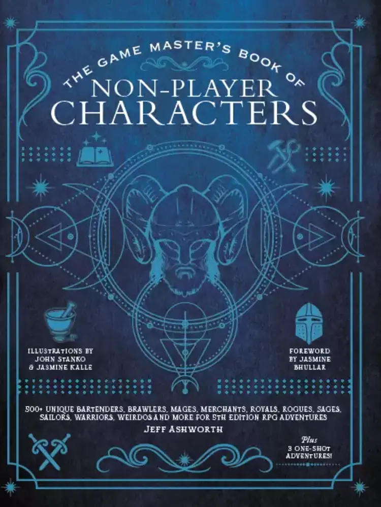 TOPIX MEDIA LAB GAME MASTERS BOOK OF NON PLAYER CHARACTERS HC
