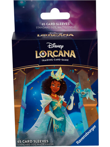 RAVENSBURGER DISNEY LORCANA TCG: SHIMMERING SKIES SLEEVES 65 CT - TIANA