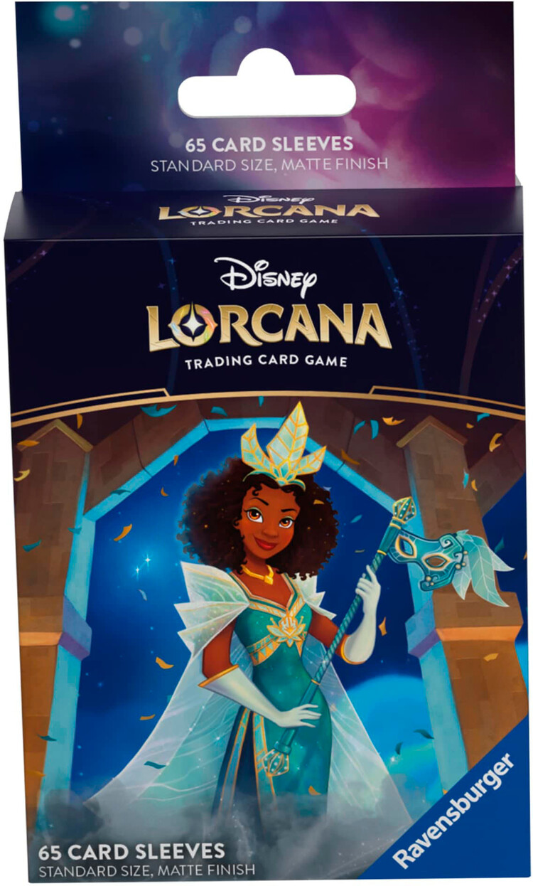 RAVENSBURGER DISNEY LORCANA TCG: SHIMMERING SKIES SLEEVES 65 CT - TIANA