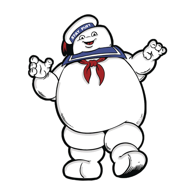 GHOSTBUSTERS STAY PUFT ENAMEL PIN