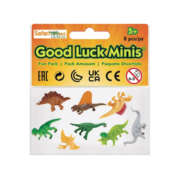 GOOD LUCK MINIS DINOS 8PC FUN PACK