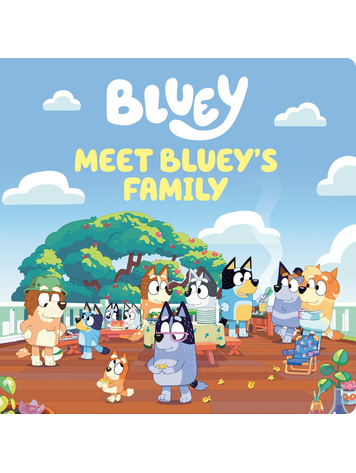 PENGUIN RANDOM HOUSE BLUEY MEET BLUEY'S FAMILY BOARD BOOK