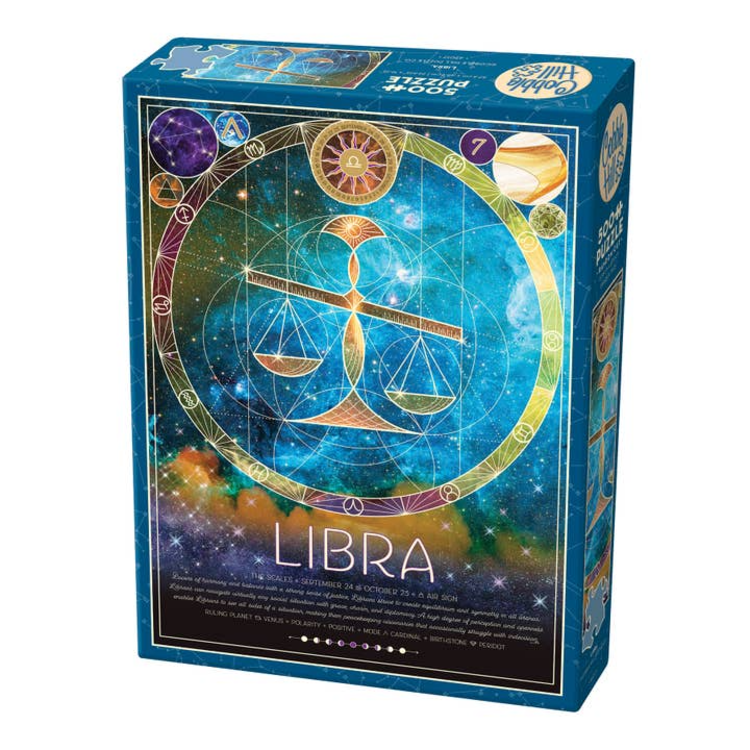 COBBLE HILL LIBRA 500 PC PUZZLE