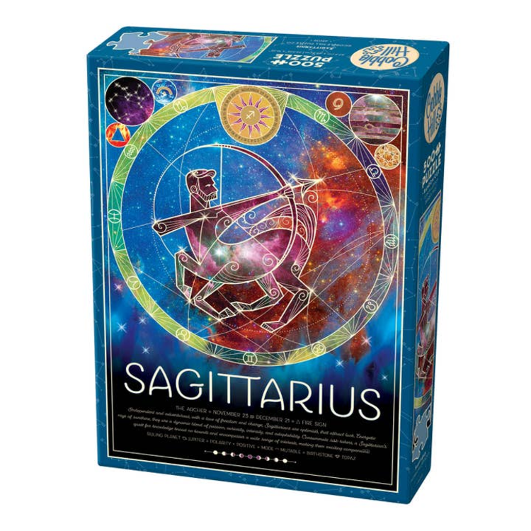 COBBLE HILL SAGITTARIUS 500 PC PUZZLE