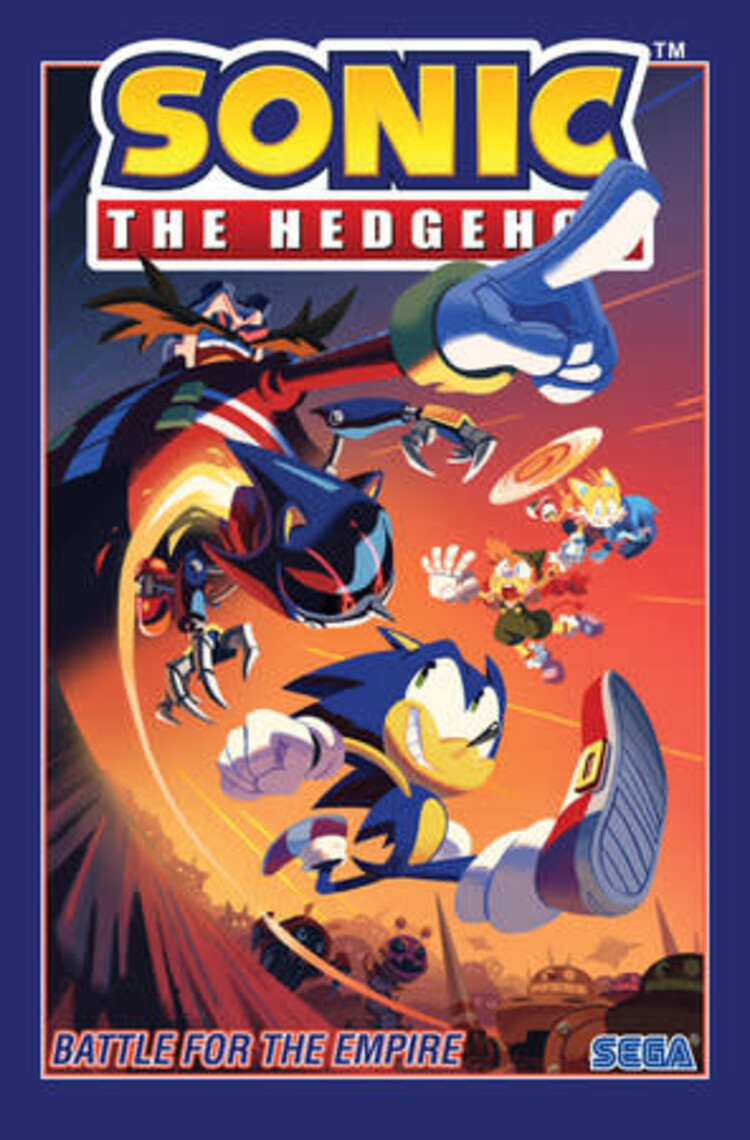 IDW PUBLISHING SONIC THE HEDGEHOG TP VOL 13 BATTLE FOR THE EMPIRE