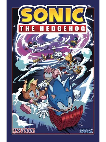 IDW PUBLISHING SONIC THE HEDGEHOG TP VOL 10 TEST RUN