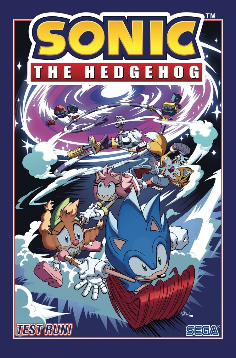 IDW PUBLISHING SONIC THE HEDGEHOG TP VOL 10 TEST RUN