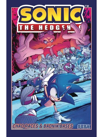 IDW PUBLISHING SONIC THE HEDGEHOG TP VOL 09 CHAO RACES & BADNIK BASES