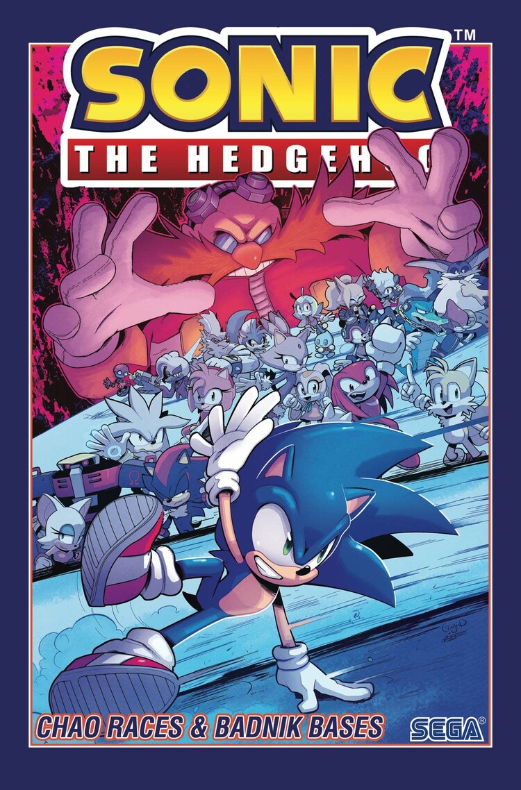 IDW PUBLISHING SONIC THE HEDGEHOG TP VOL 09 CHAO RACES & BADNIK BASES