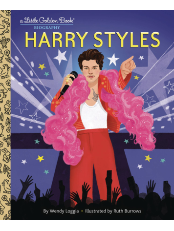 GOLDEN BOOKS HARRY STYLES A LITTLE GOLDEN BOOK BIOGRAPHY