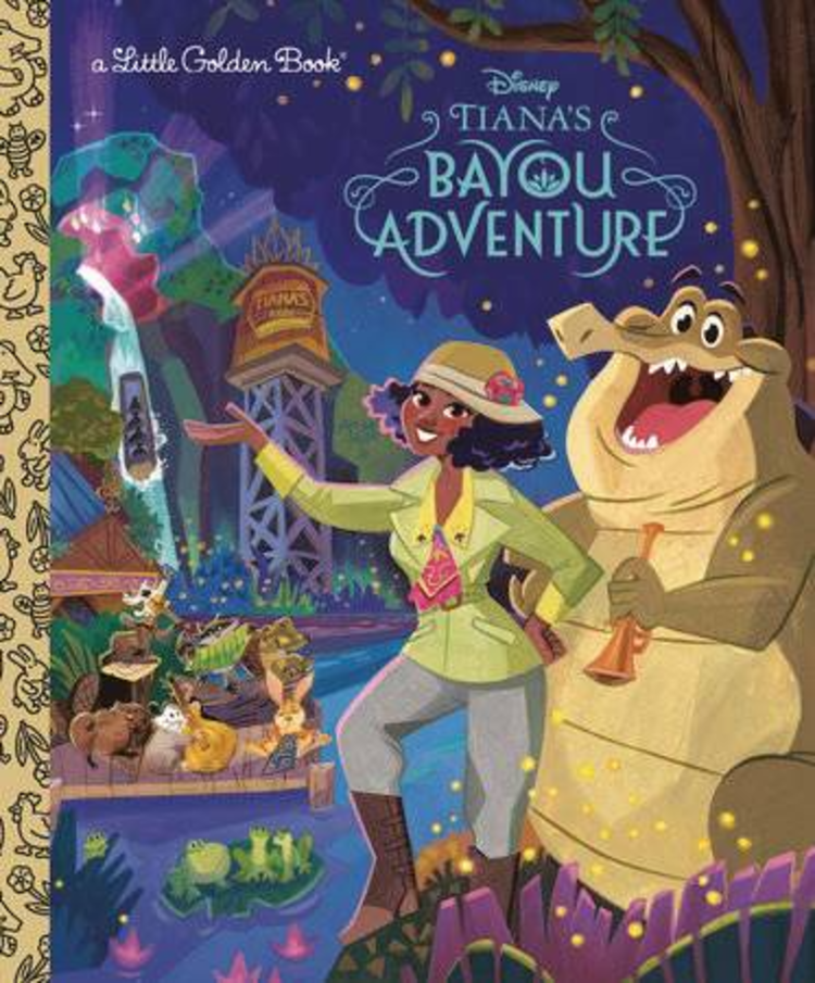 GOLDEN BOOKS DISNEY PRINCESS TIANA'S BAYOU ADVENTURE LITTLE GOLDEN BOOK