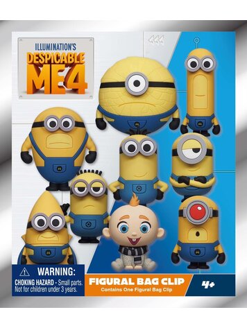 MONOGRAM PRODUCTS DESPICABLE ME 4 FOAM BAG CLIP BMB