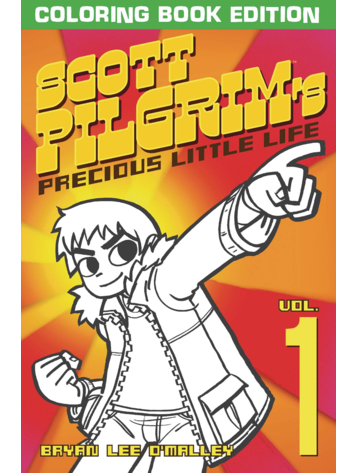 ONI PRESS INC. SCOTT PILGRIMS PRECIOUS LITTLE LIFE COLORING BOOK