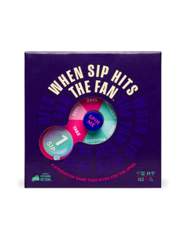 EXPLODING KITTENS GROUP LLC WHEN SIP HITS THE FAN BOARD GAME