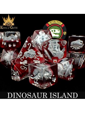 DND DICE DINOSAUR ISLAND - 11 DICE SET