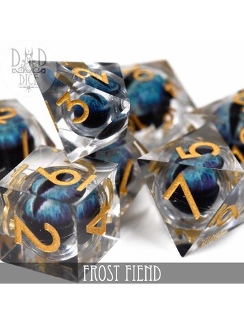 DND DICE FROST FIEND LIQUID CORE DICE SET