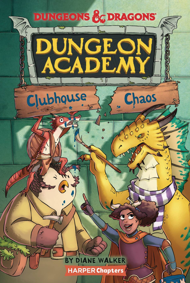 HARPER COLLINS PUBLISHERS DUNGEONS & DRAGONS DUNGEON ACADEMY CLUBHOUSE CHAOS