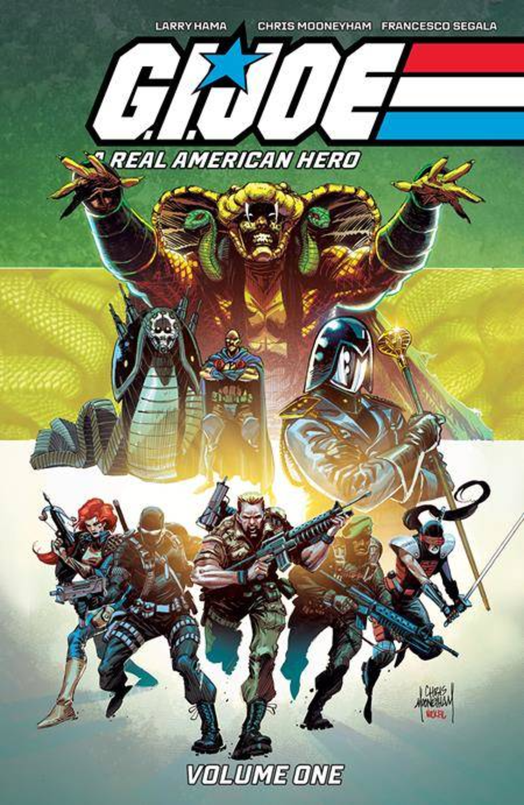 IMAGE COMICS GI JOE A REAL AMERICAN HERO TP VOL 01 DIRECT MARKET EXCLUSIVE CHRIS MOONEYHAM CVR