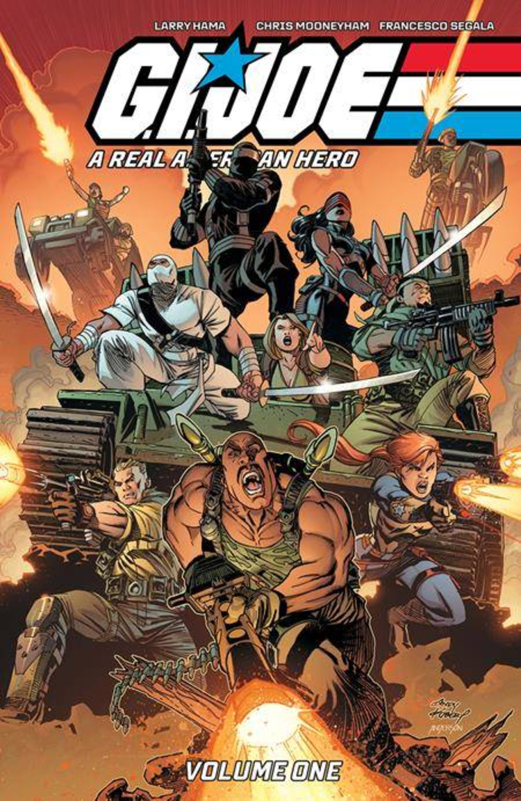 IMAGE COMICS GI JOE A REAL AMERICAN HERO TP VOL 01 BOOK MARKET ANDY KUBERT CVR