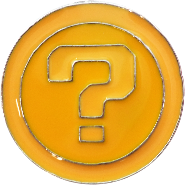 ENAMEL PIN - MARIO BROS MYSTERY COIN