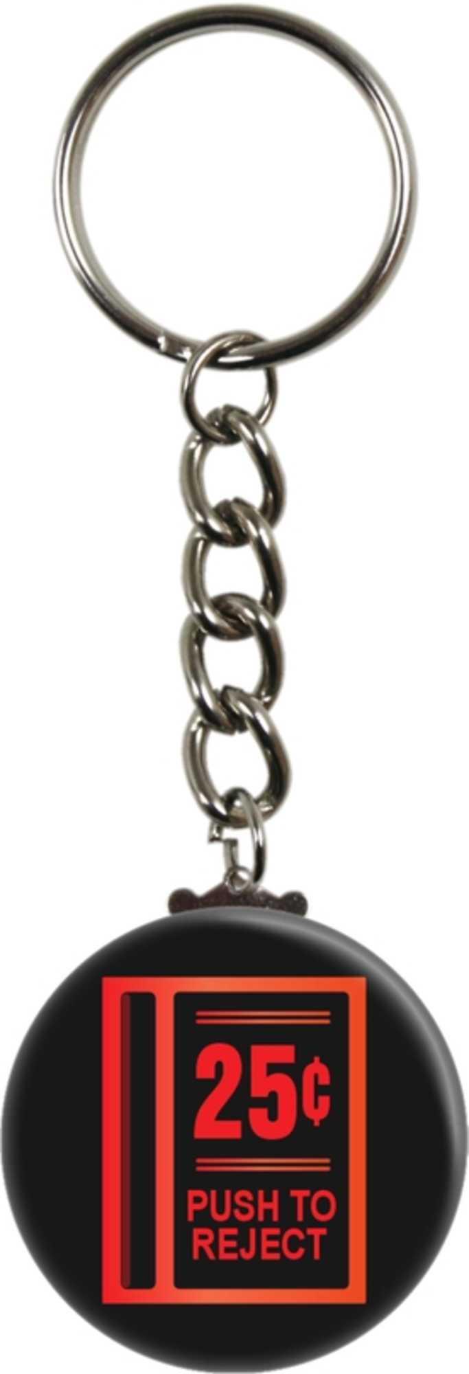 KEYCHAIN - ARCADE GAME 25 CENT COIN SLOT