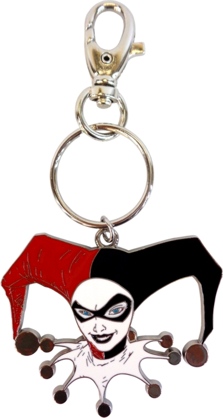 KEYCHAIN - HARLEY QUINN HEADSHOT