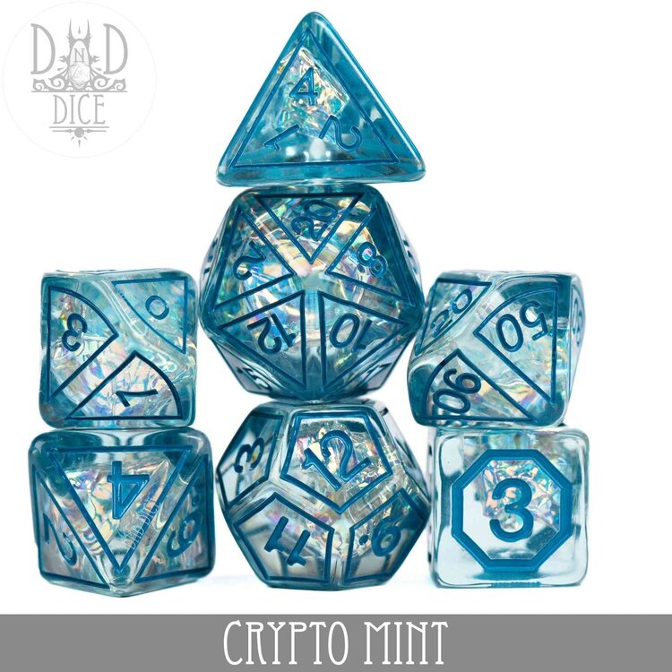 DND DICE CRYPTO MINT DICE SET