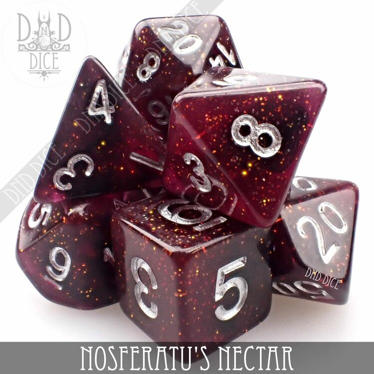DND DICE NOSFERATUS NECTAR DICE SET