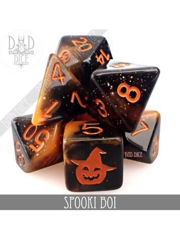 DND DICE SPOOKI BOI DICE SET