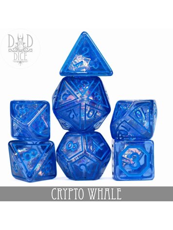 DND DICE CRYPTO WHALE DICE SET