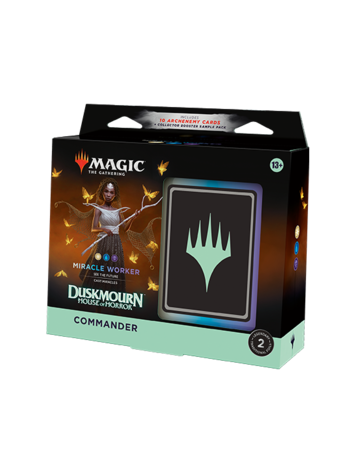 WIZARDS OF THE COAST MTG DUSKMOURN HOUSE OF HORROR - COMMANDER DECK - MIRACLE WORKER