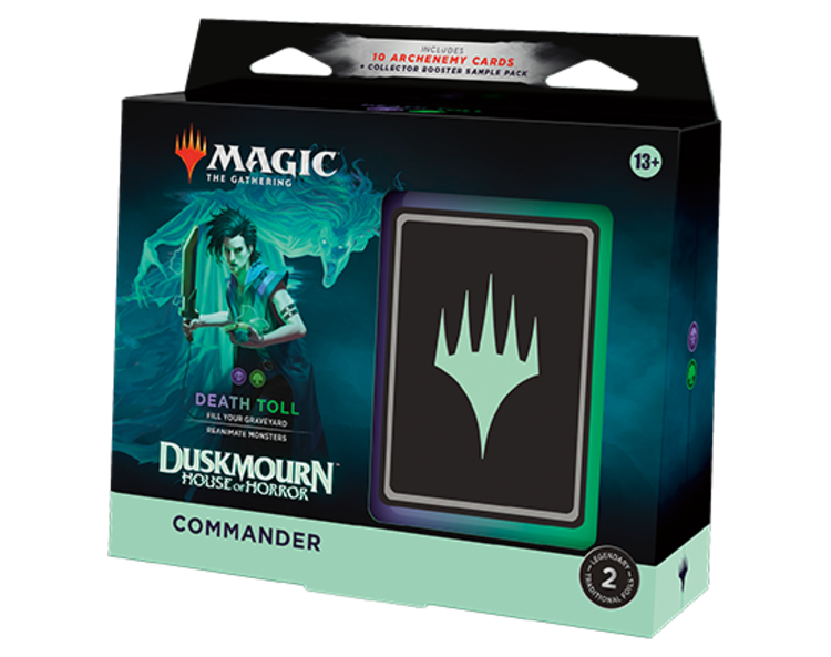 WIZARDS OF THE COAST MTG DUSKMOURN HOUSE OF HORROR - COMMANDER DECK - DEATH TOLL