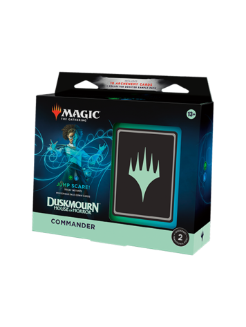 WIZARDS OF THE COAST MTG DUSKMOURN HOUSE OF HORROR - COMMANDER DECK - JUMP SCARE!