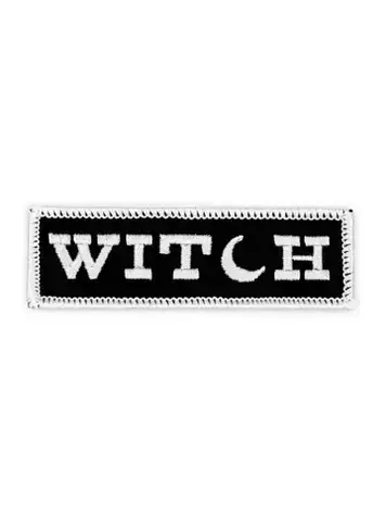 THESE ARE THINGS IRON-ON PATCH - WITCH